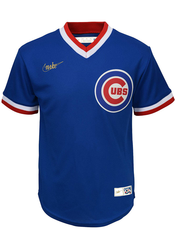 Nike Chicago Cubs Youth Blue Cooperstown Jersey
