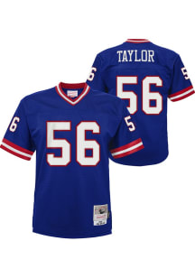 Lawrence Taylor New York Giants Youth Blue Mitchell and Ness Legacy Road Football Jersey