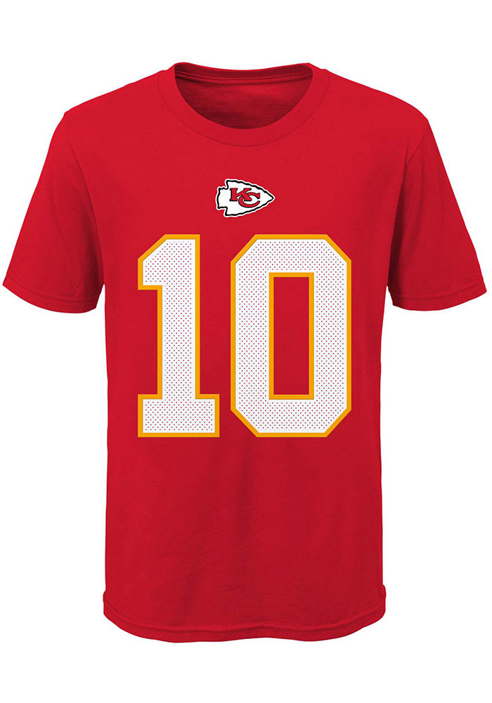 Tyreek Hill Kansas City Chiefs Youth Red Player Pride NN Player Tee