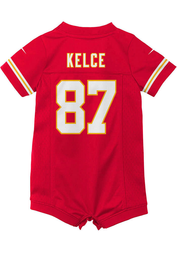 Travis Kelce Kansas City Chiefs Baby Red Nike Home Football Jersey