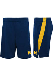 Michigan Wolverines Youth Navy Blue Content Shorts