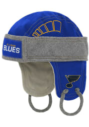 St Louis Blues Blue Fleece Helmet Youth Knit Hat