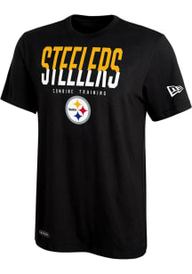 Pittsburgh Steelers Black Big Stage Short Sleeve T Shirt