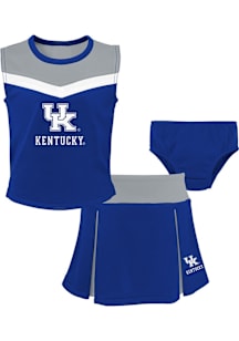 Kentucky Wildcats Girls Blue Spirit Cheer 2PC Cheer Set