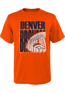 Denver Broncos Youth Orange Score More Short Sleeve T-Shirt