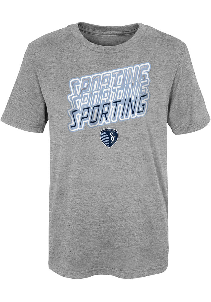 Sporting Kansas City Boys Grey Venice Short Sleeve T-Shirt