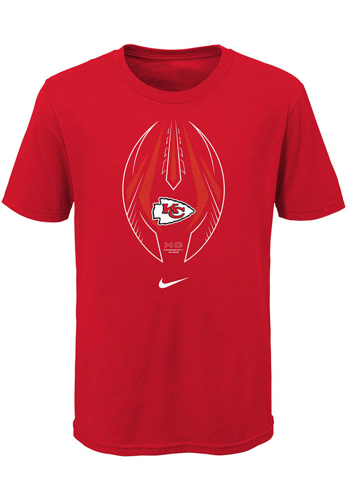 Preschool Nike Red Kansas City Chiefs Team Icon T-Shirt