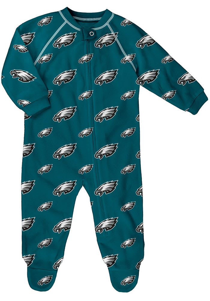 PHILADELPHIA EAGLES GREEN INFANT MASCOT SIZZLE SHORT SLEEVE T