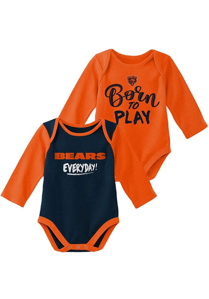 Infant Nike Khalil Mack Navy Chicago Bears Romper Jersey