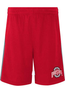 Ohio State Buckeyes Boys Red Fifty Yard Dash Shorts