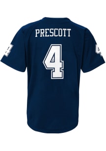 Dak Prescott Dallas Cowboys Youth Navy Blue NN Player Tee