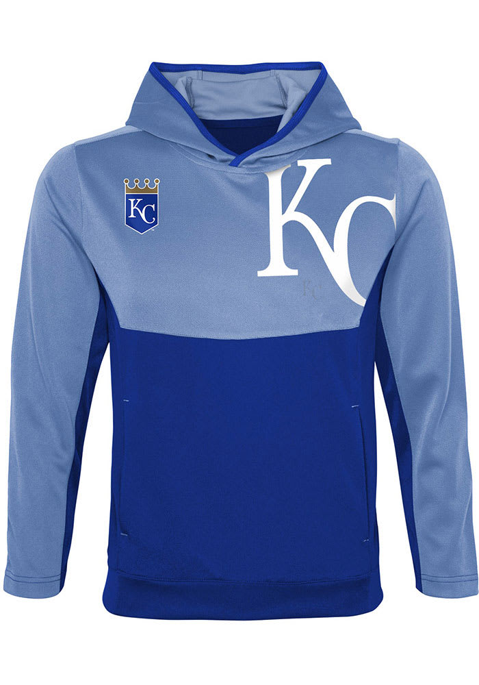 Kansas City Royals Youth Blue Promise Long Sleeve Hoodie