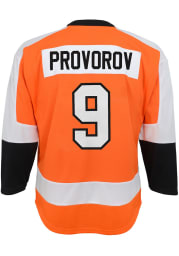 Ivan Provorov Philadelphia Flyers Boys Orange Replica Home Hockey Jersey