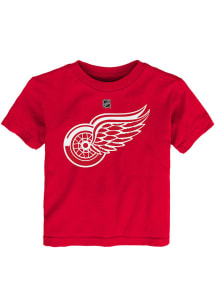 Detroit Red Wings Toddler Red Primary Logo Short Sleeve T-Shirt