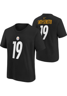 JuJu Smith-Schuster  Pittsburgh Steelers Boys Black NN Short Sleeve T-Shirt