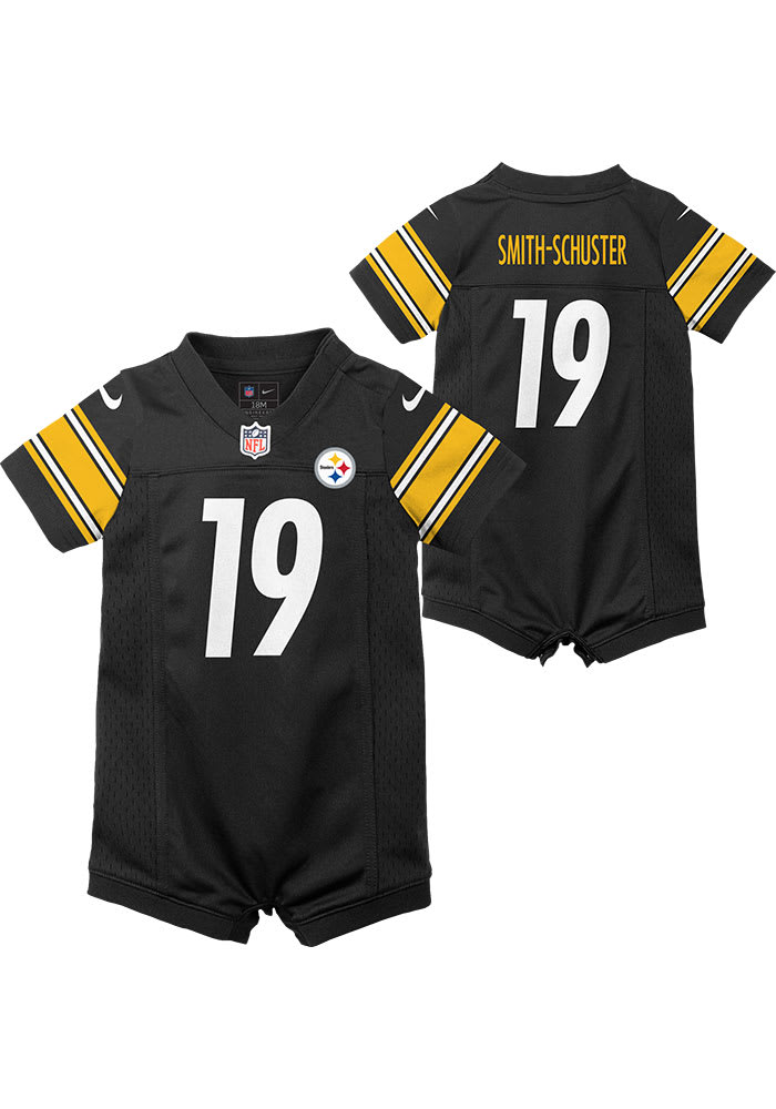Pittsburgh Steelers Nike Home Jersey Romper - Custom - Infant