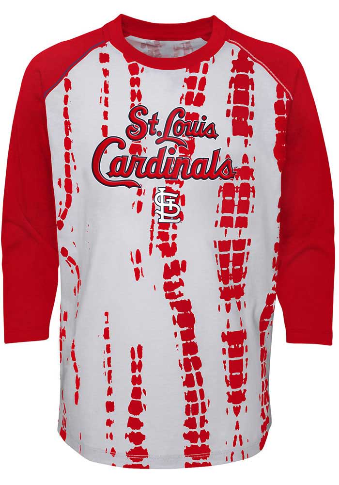 Youth Red St. Louis Cardinals Score Long Sleeve T-Shirt