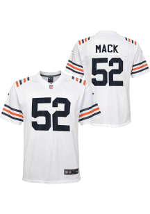 Khalil Mack Chicago Bears Youth White Nike Color Rush Football Jersey