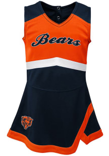 Chicago Bears Toddler Girls Navy Blue Cheer Captain Sets Cheer Dress