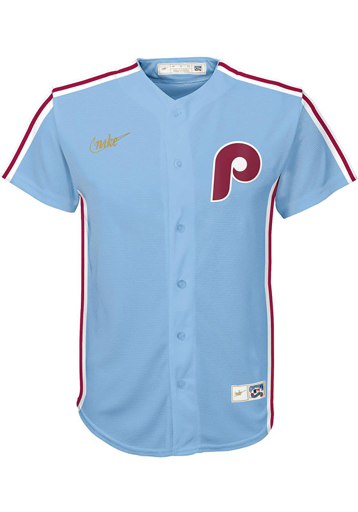 blue phillies jersey