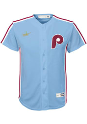 Nike Philadelphia Phillies Youth Light Blue Cooperstown Replica Jersey