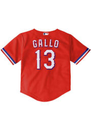 Joey Gallo Texas Rangers Baby Red Alternate 2 Jersey Baseball Jersey