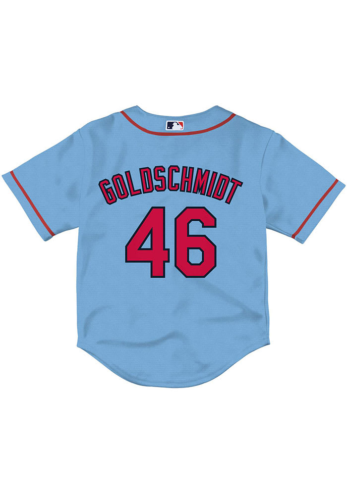 Paul Goldschmidt St Louis Cardinals Baby Light Blue Alternate 3 Jersey Baseball Jersey