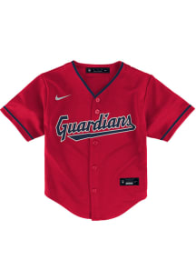 Nike Cleveland Indians Toddler Red Alternate Replica Jersey