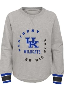 Kentucky Wildcats Girls Blue Team Long Sleeve Sweatshirt