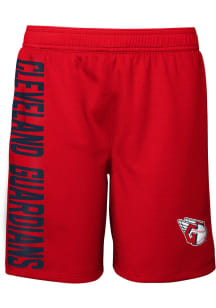 Cleveland Guardians Boys Red Oh Yeah Shorts