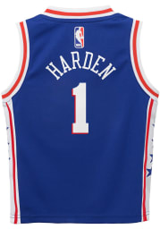 James Harden Nike Philadelphia 76ers Toddler Blue Replica Icon Jersey Basketball Jersey