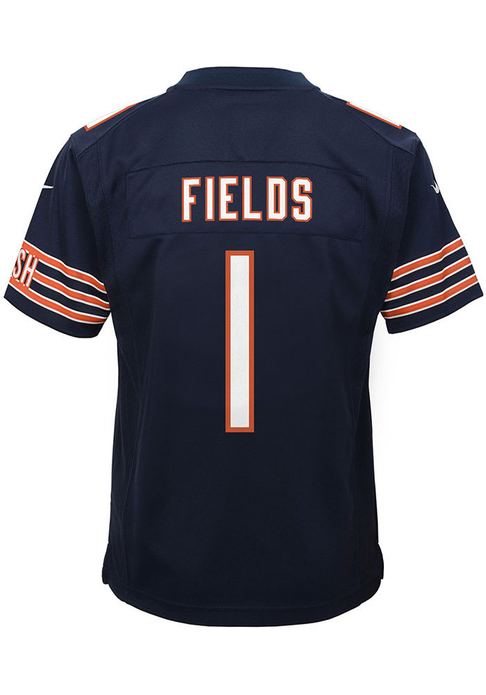 justin fields jersey youth large