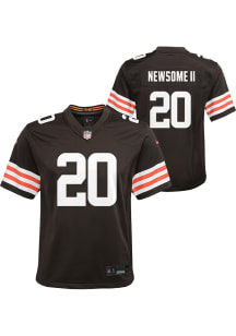 Greg Newsome II Cleveland Browns Youth Brown Nike Home Game Football Jersey