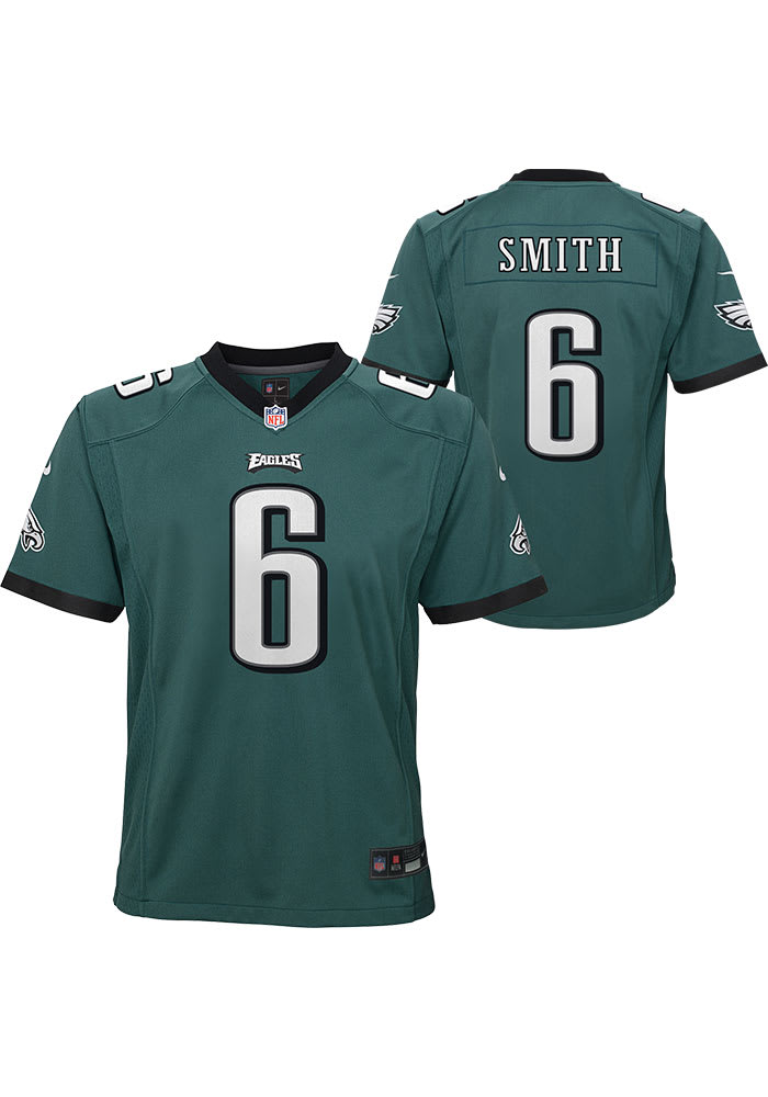 Men's Nike DeVonta Smith Kelly Green Philadelphia Eagles Alternate Game  Player Jersey