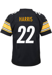Najee Harris Pittsburgh Steelers Youth Black Nike Home Game Football Jersey