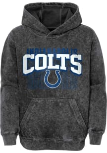 Indianapolis Colts Youth Black Back to Back Long Sleeve Hoodie