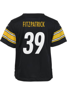 Minkah Fitzpatrick Pittsburgh Steelers Boys Black Nike Home Football Jersey