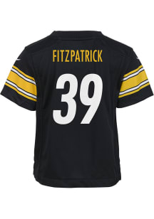 Minkah Fitzpatrick Pittsburgh Steelers Toddler Black Nike Home Football Jersey