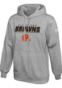 Cleveland Browns Mens Grey STATED Hood