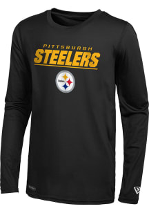 Pittsburgh Steelers Black STATED Long Sleeve T-Shirt