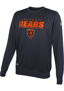 Chicago Bears Mens Navy Blue TOP PICK Long Sleeve Sweatshirt
