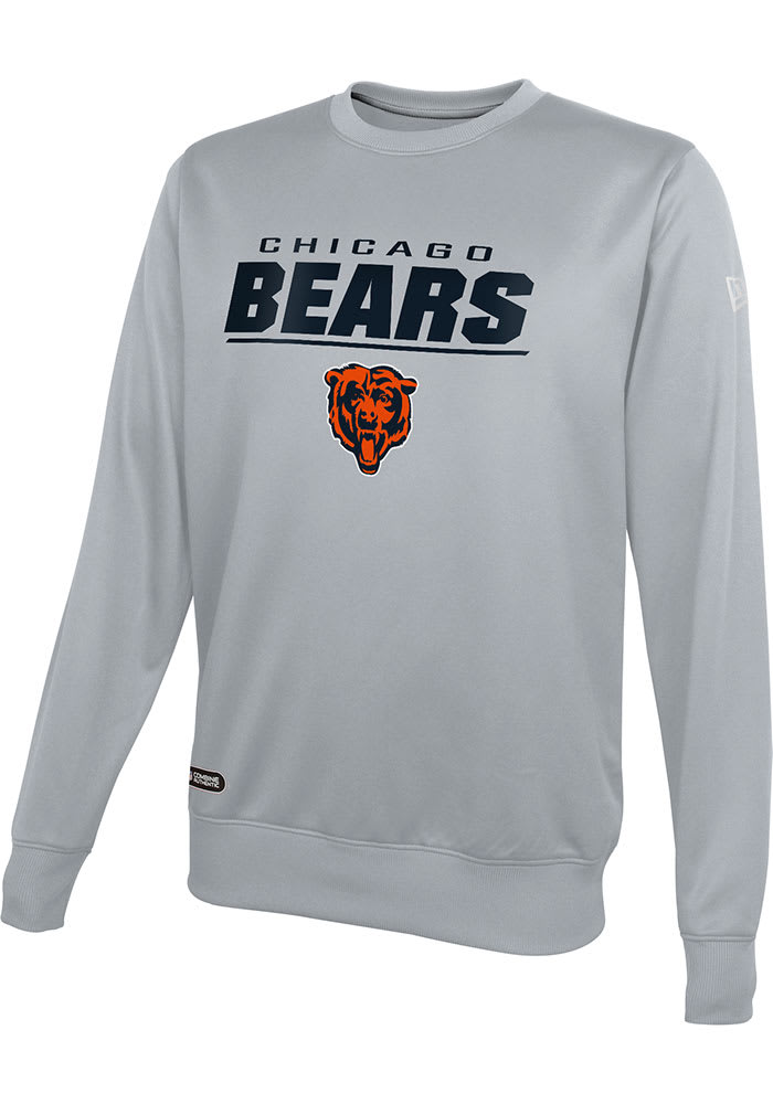 Men's Nike Khalil Mack Navy Chicago Bears Therma Long Sleeve Player Jersey