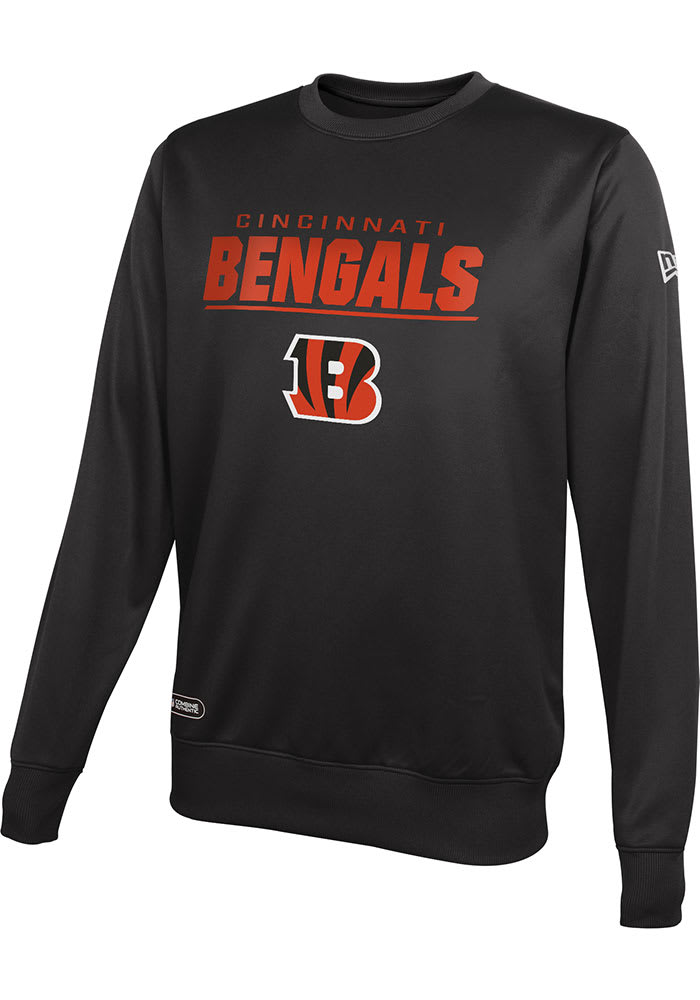 Cincinnati Bengals Mens Black TOP PICK Long Sleeve Sweatshirt