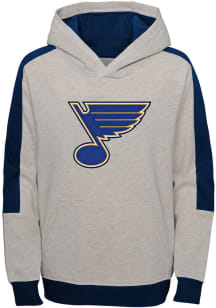 St Louis Blues Toddler Grey Lived In Long Sleeve Hooded Sweatshirt
