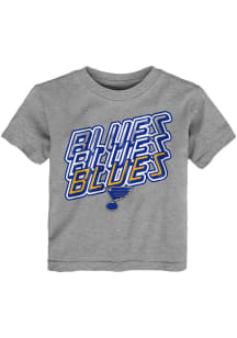 St Louis Blues Toddler Grey Venice Short Sleeve T-Shirt