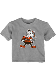 Brownie Cleveland Browns Infant Brownie Short Sleeve T-Shirt Grey
