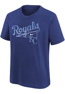 Nike Kansas City Royals Youth Blue Xray Short Sleeve T-Shirt