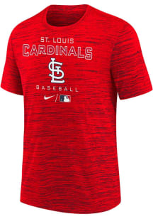 Nike St Louis Cardinals Youth Red AC Practice Short Sleeve T-Shirt