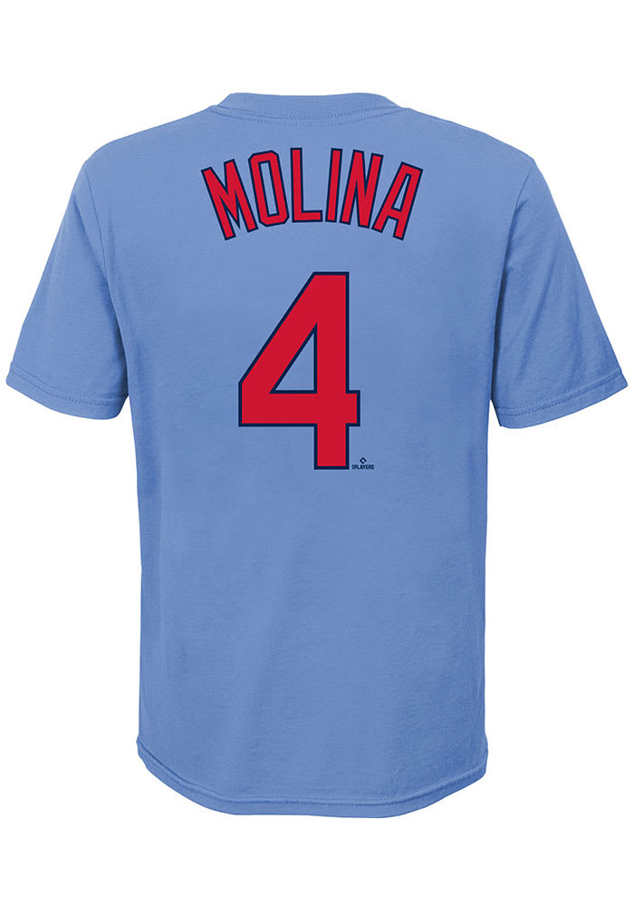 Yadier Molina St. Louis Cardinals Nike Name & Number T-Shirt - Navy