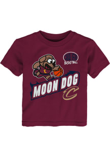 Cleveland Cavaliers Toddler Maroon Sizzle Short Sleeve T-Shirt